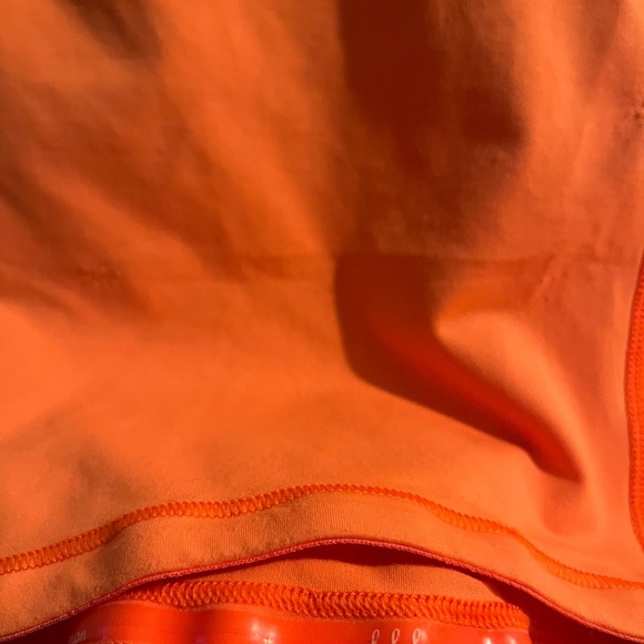 Lululemon skirt Vibrant orange skort skirt shorts run shorts jogging shorts Med - Picture 7 of 7